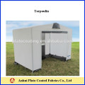 waterproof 100% polyester PVC tarpaulin toilet tent